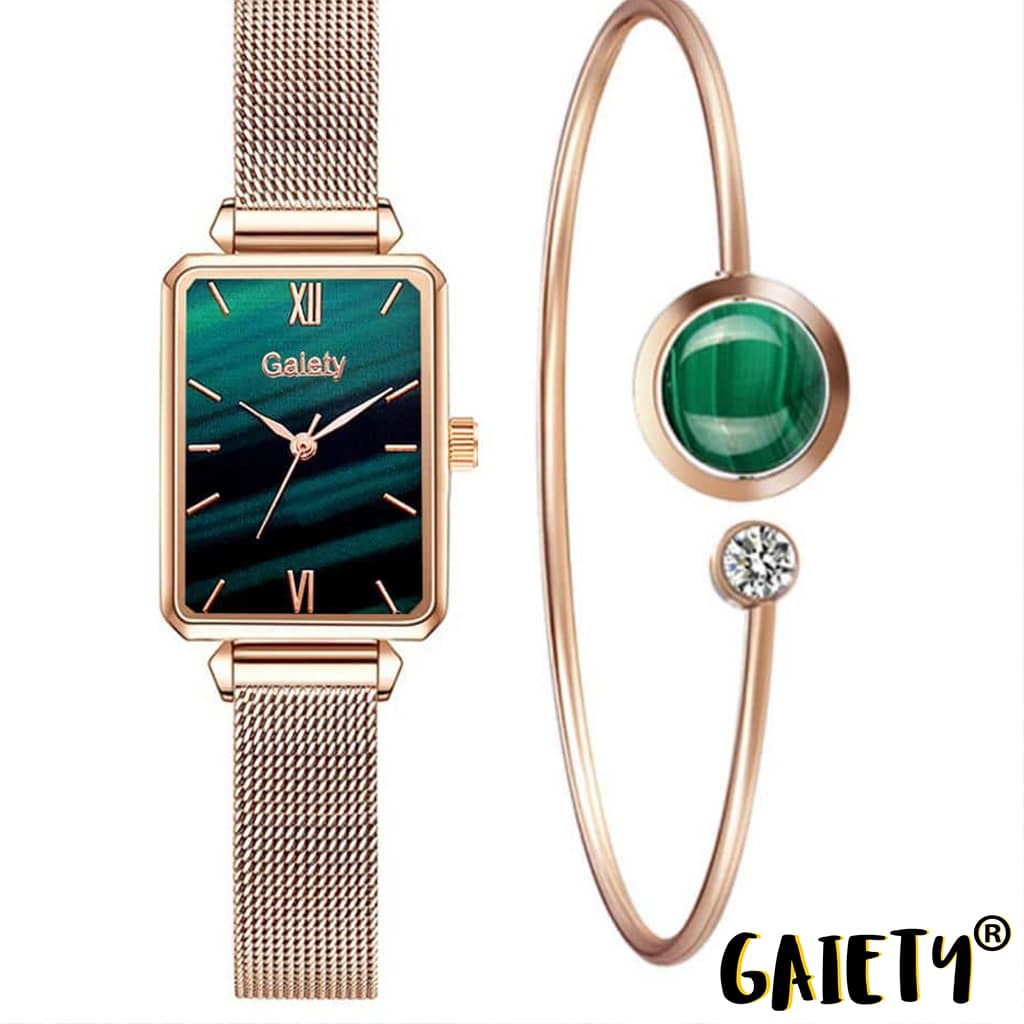 Elegantni ženski sat sa poklon narukvicom