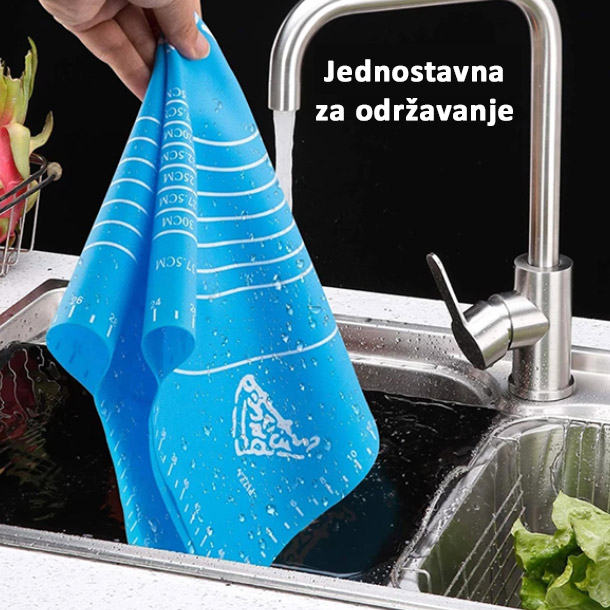 Neklizajuća podloga za tijesto