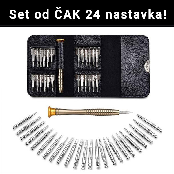 Set minijaturnih odvijača Pocekt Bit