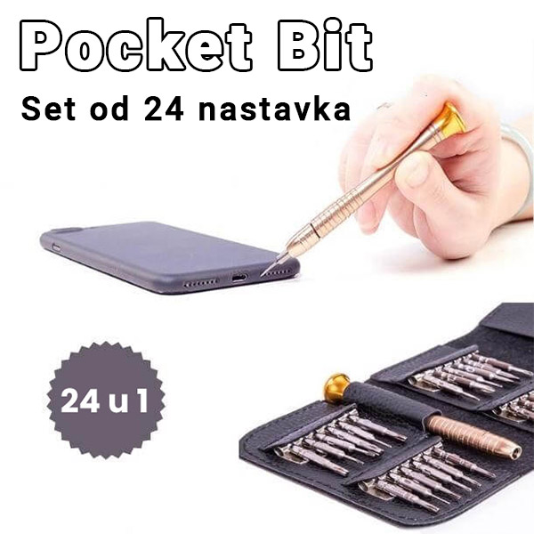 Set minijaturnih odvijača Pocekt Bit